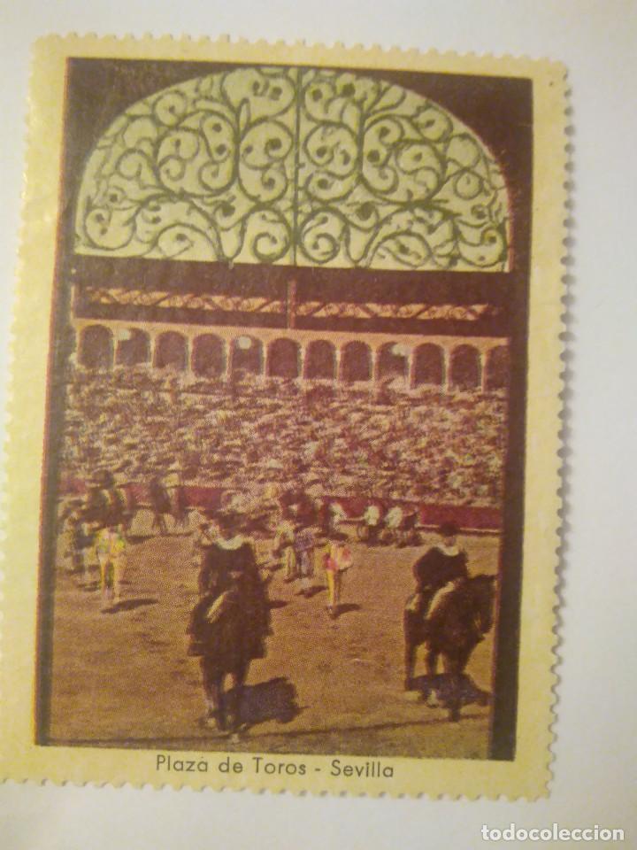 Sellos: PLAZA DE TOROS.  SEVILLA. - Foto 1