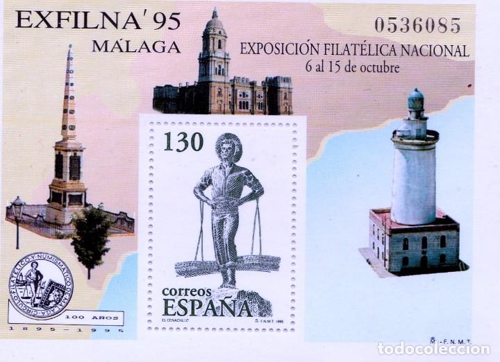 Stamps: EXFILNA ' 95.EXPOSICION FILATELICA NACIONAL,HB **.MNH