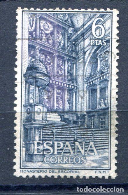 Sellos: Edifil 1387. 6 pts Escorial. Usado - Foto 1