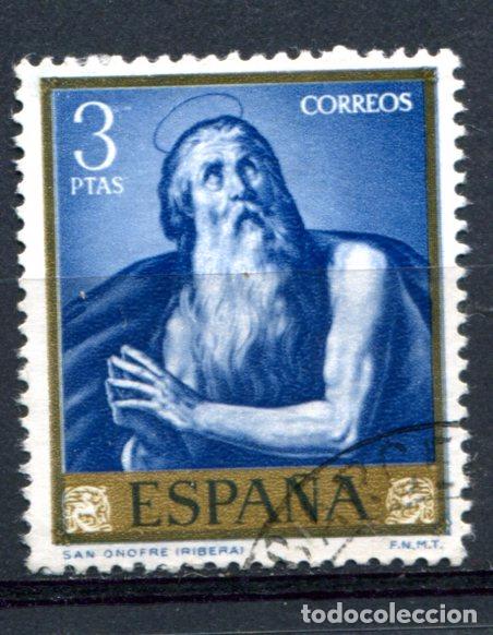 Sellos: Edifil 1505. 3 pts Jos&eacute; de Ribera. Usado. - Foto 1