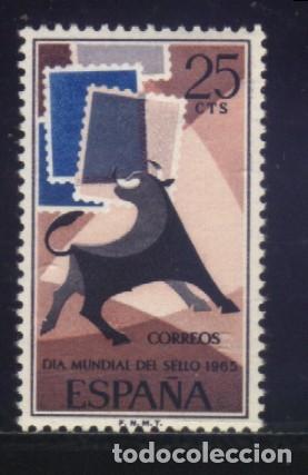 Sellos: S-01301- ESPA&Ntilde;A 1965. D&Iacute;A DEL SELLO. - Foto 1