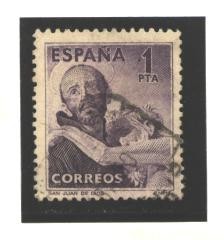 Sellos: ESPA&Ntilde;A 1950 - EDIFIL NRO. 1070 - USADO - Foto 1