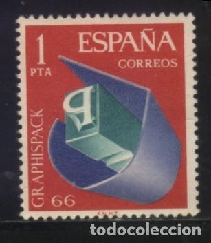 Sellos: S-01335- ESPA&Ntilde;A 1966. GRAPHISPACK. - Foto 1
