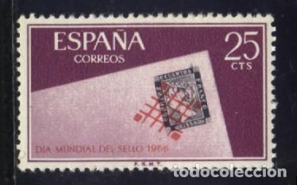 Sellos: S-01376- ESPA&Ntilde;A19 66. D&Iacute;A DEL SELLO. - Foto 1
