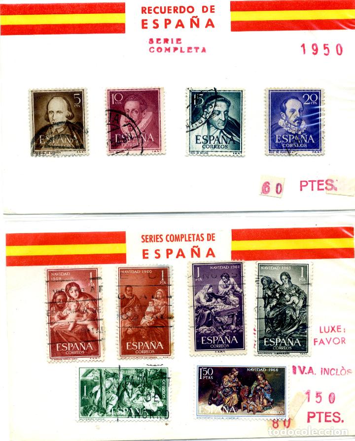 Sellos: 2 Series completas.  Espa&ntilde;a - Foto 1