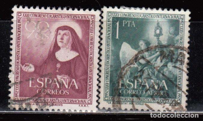 Sellos: ESPA&Ntilde;A , 1952 EDIFIL N&ordm; 1116 / 1117 - Foto 1
