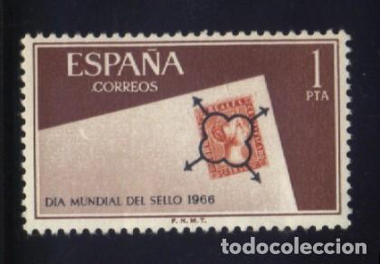 Sellos: S-01454- ESPA&Ntilde;A 1966. D&Iacute;A DEL SELLO. - Foto 1
