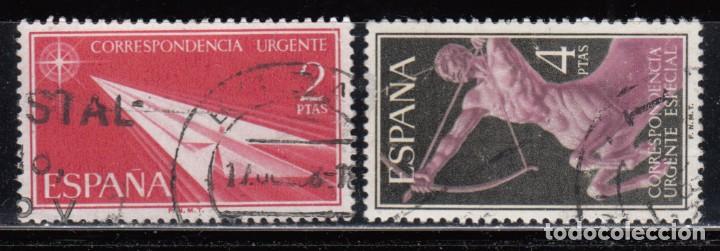 Sellos: ESPA&Ntilde;A , 1956 EDIFIL N&ordm; 1185 / 1186 - Foto 1