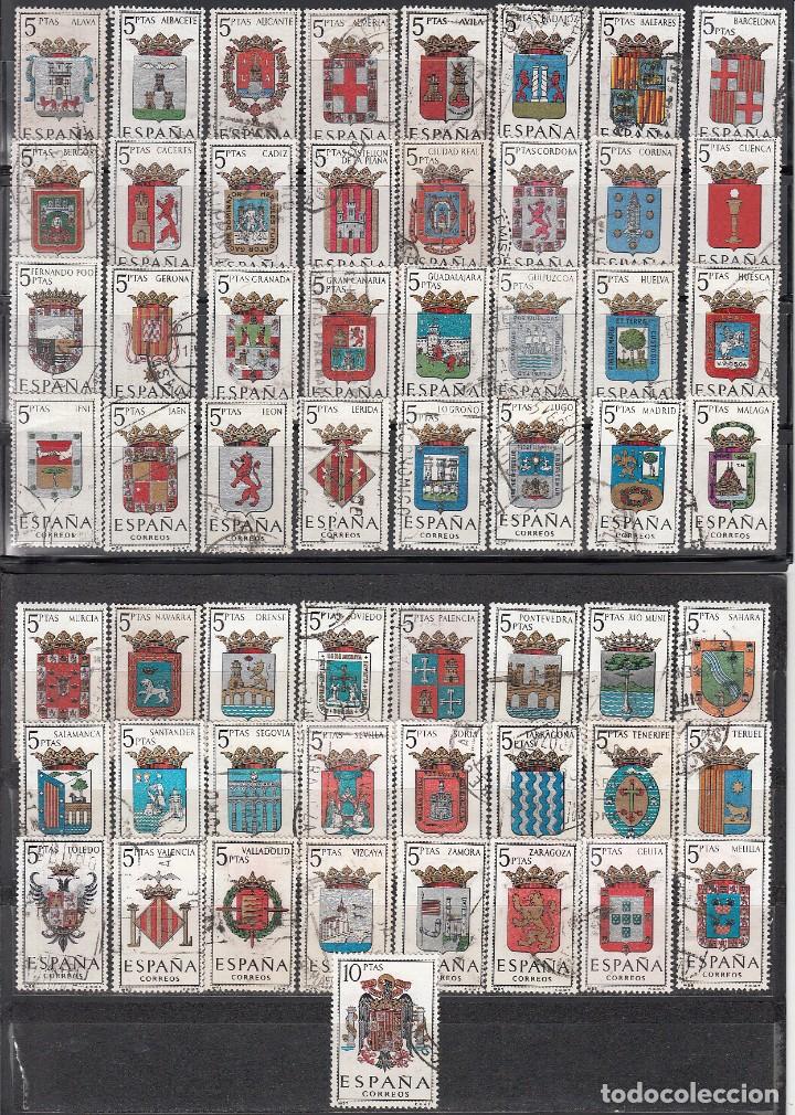 Sellos: SERIE DE LOS 57 ESCUDOS DE LAS DISTINTAS PROVINCIAS ESPA&Ntilde;OLAS - Foto 1