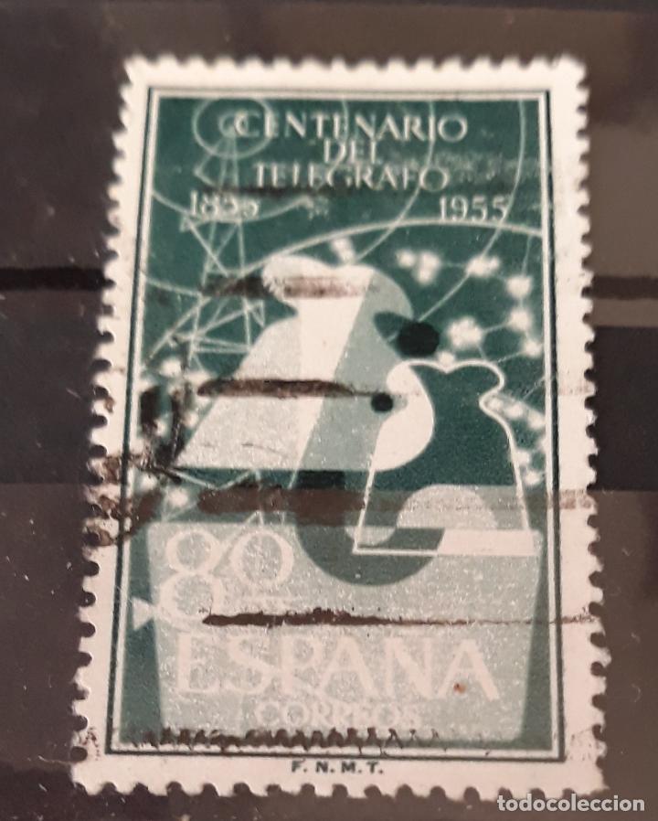 Sellos: centenario telegrafo . Edifil 1181 - Foto 1