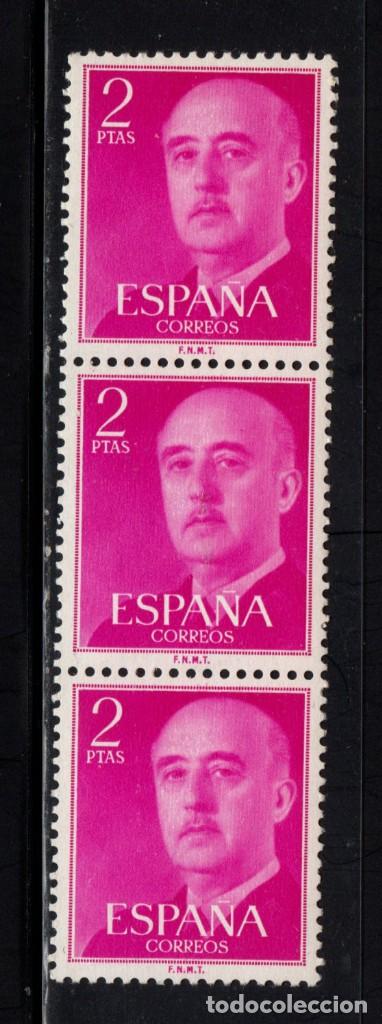 Sellos: ESPA&Ntilde;A 1158A** - A&Ntilde;O 1955 - GENERAL FRANCO - Foto 1