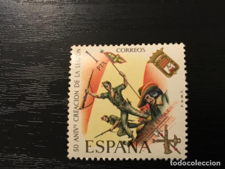 Sellos: Edifil 2043 - 50 aniversario de la creaci&oacute;n de la legi&oacute;n 1 peseta