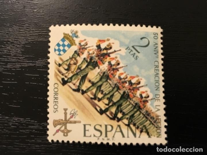 Sellos: Edifil 2044 - 50 aniversario de la creaci&oacute;n de la legi&oacute;n 2 pesetas
