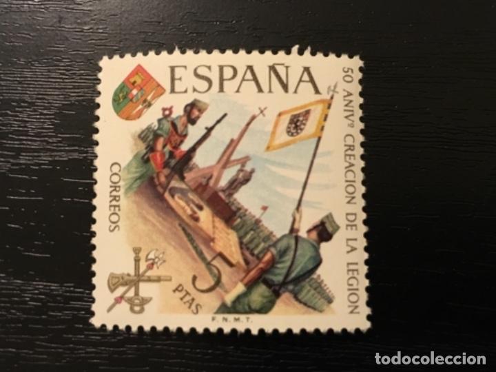 Sellos: Edifil 2045 - 50 aniversario de la creaci&oacute;n de la legi&oacute;n 5 pesetas