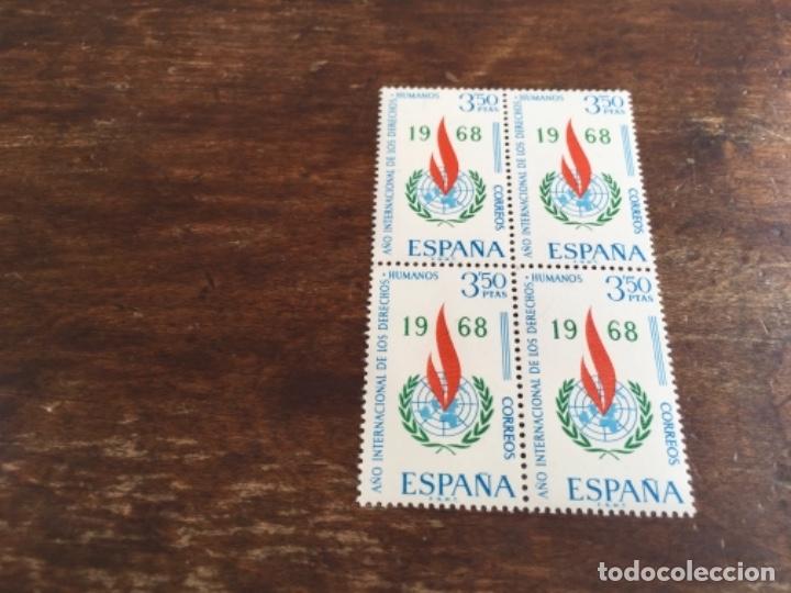 Selos: Edifil 1874 A&ntilde;o internacional de los derechos humanos 1968 en bloque de 4