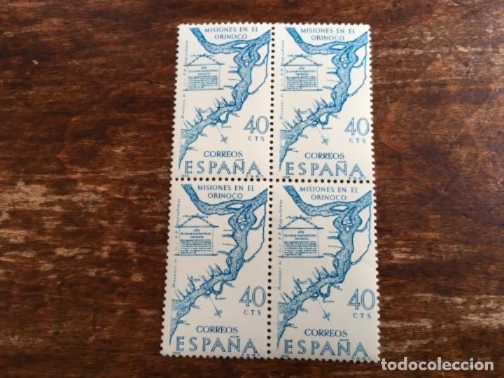 Stamps: Edifil 1889 - Misiones en el Orinoco bloque de 4