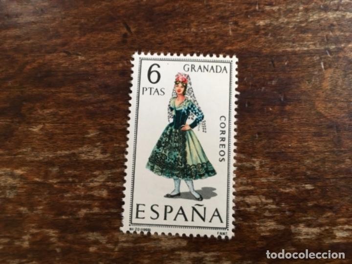 Sellos: Edifil 1846 - Trajes Regionales Granada - Foto 1