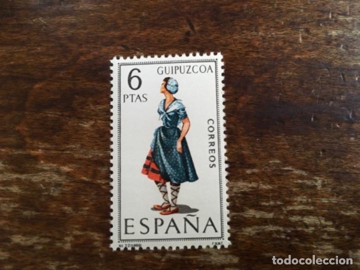 Sellos: Edifil 1848 - Trajes Regionales Guip&uacute;zcoa