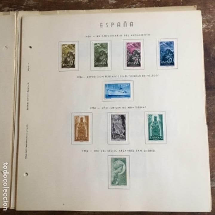 Selos: Hoja &Aacute;lbum Sellos II centenario - n&ordm; 9 1956 XX Aniversario del Alzamiento