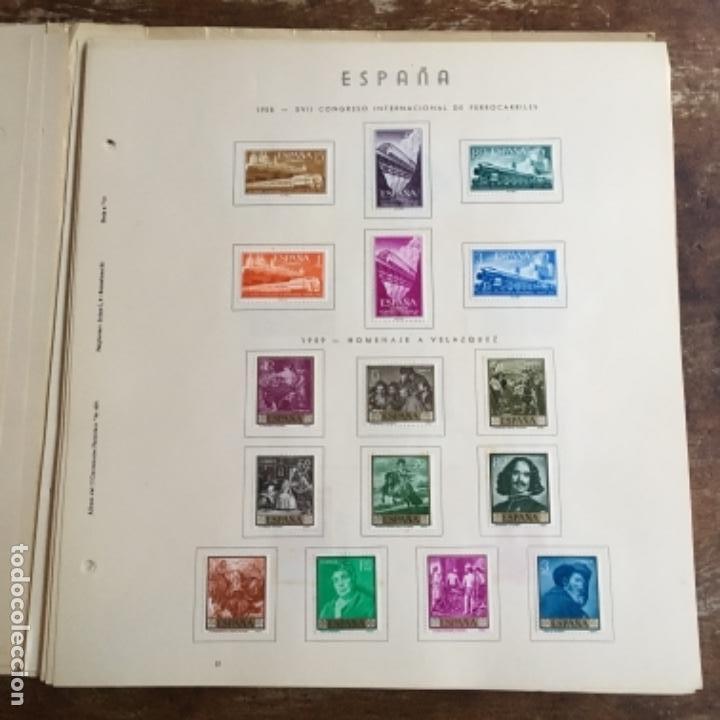 Selos: Hoja &Aacute;lbum Sellos II centenario - n&ordm; 13 1958 XVII Congreso internacional de ferrocarriles