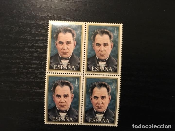 Sellos: Edifil 2027 - Amadeo Vives bloque de 4 - Foto 1