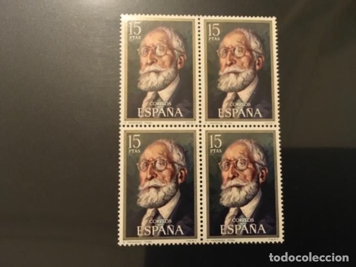 Sellos: Edifil 2030 - Men&eacute;ndez Pidal bloque de 4 - Foto 1