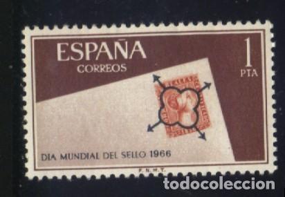Sellos: S-01636- ESPA&Ntilde;A 1966. D&Iacute;A DEL SELLO. - Foto 1