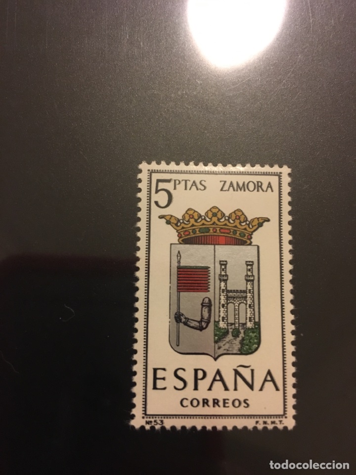 Sellos: Edifil 1700 - Escudo Zamora - Foto 1