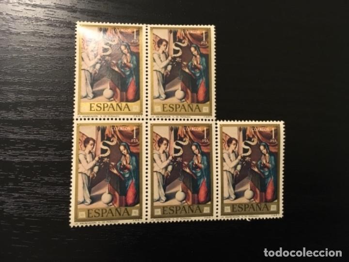 Timbres: Edifil 1964 - Lu&iacute;s de Morales bloque de 5
