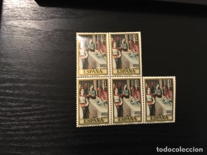 Timbres: Edifil 1967 - Lu&iacute;s de Morales bloque de 5