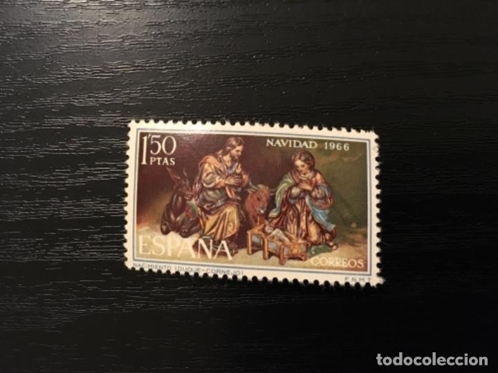 Sellos: Edifil 1764 - Navidad 1966 Nacimiento - Foto 1