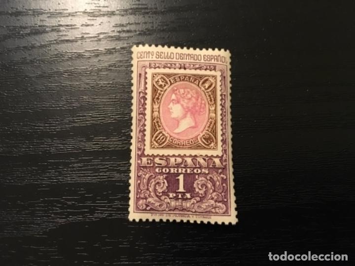 Sellos: Edifil 1690 - Centenario sello dentado 1 peseta - Foto 1