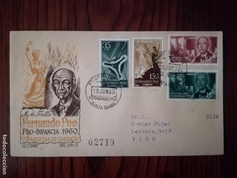 Sellos: 1960.SPD.PRO INFANCIA.FERNANDO PO. - Foto 1