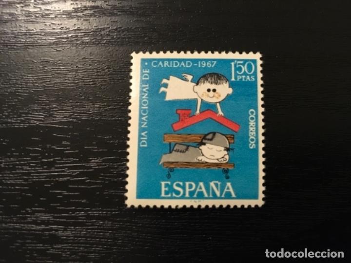 Sellos: Edifil 1804 D&iacute;a nacional de caridad 1967