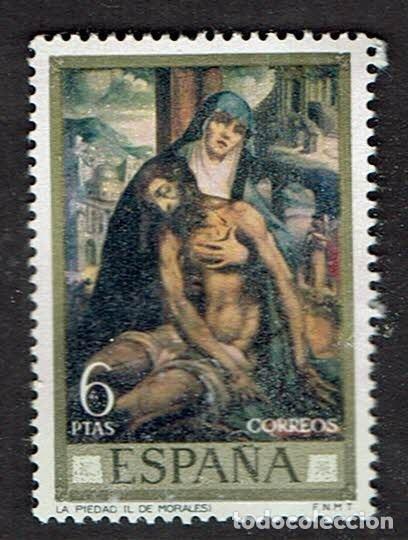 Timbres: D&Iacute;A DEL SELLO. LU&Iacute;S DE MORALES -EL DIVINO-. A&Ntilde;O 1970. EDIFIL 1971. &Oacute;XIDO. (5)