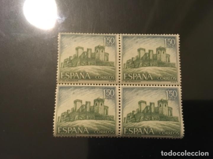 Sellos: Edifil 1811 Castillo de Almodovar bloque de 4 - Foto 1