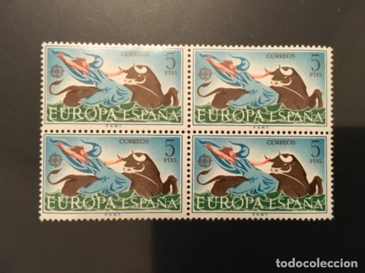 Sellos: Edifil 1748 - Europa CEPT 1966 bloque de 4