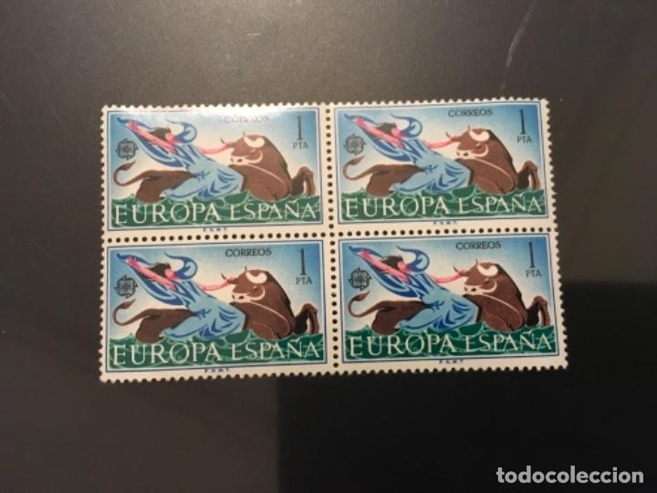 Sellos: Edifil 1747 - Europa CEPT 1966 bloque de 4