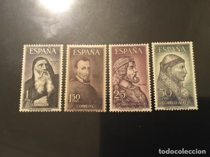 Sellos: Edifil 1536 / 1539 Personajes espa&ntilde;oles