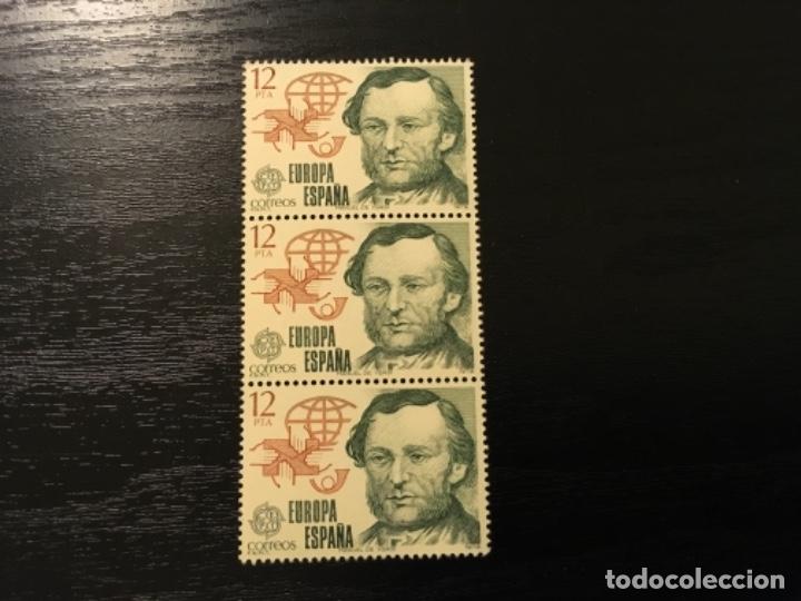 Sellos: Edifil 2521 - Europa CEPT bloque de 3