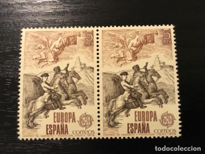 Sellos: Edifil 2522 - Europa CEPT bloque de 2