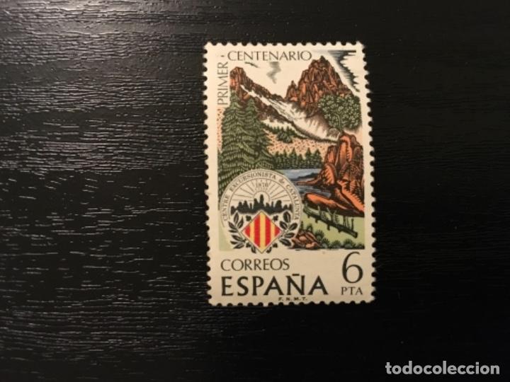 Sellos: Edifil 2307 Primer centenario Centre excursionista de Catalunya