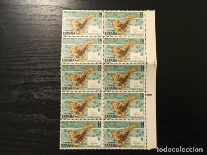 Sellos: Edifil 2668 - D&iacute;a del sello 1982 bloque de 10 - Foto 1