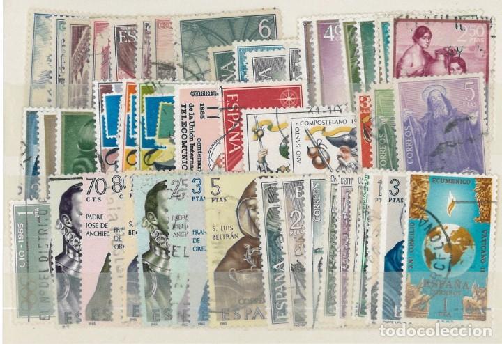 Sellos: Espa&ntilde;a. A&ntilde;o 1965 completo usado - Foto 1