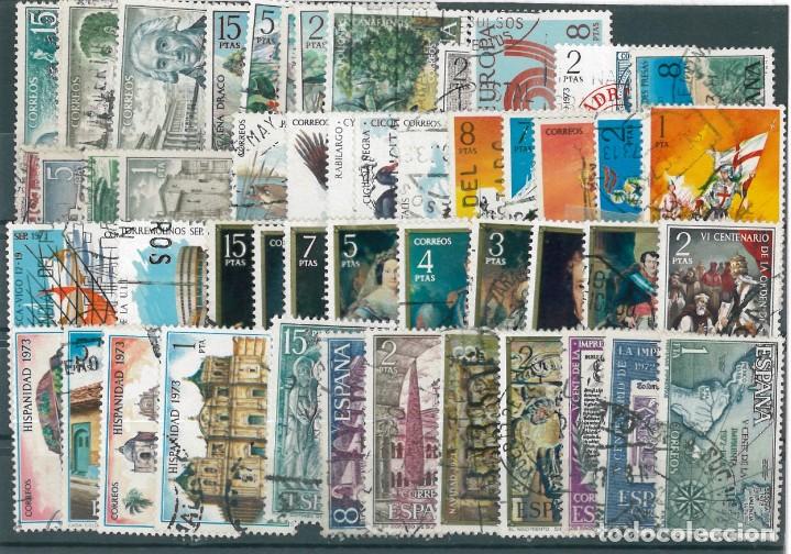 Sellos: Esdpa&ntilde;a. A&ntilde;o1973 completo usado - Foto 1