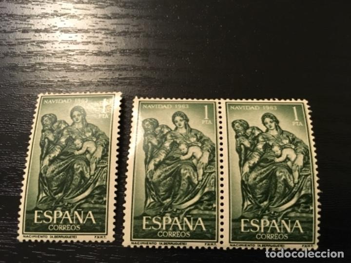 Sellos: Edifil 1535 - Navidad 1963 - Foto 1
