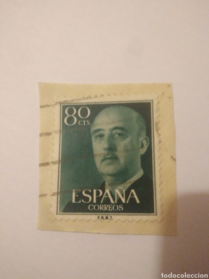 Sellos: SELLO DE FRANCO 80 CENTIMOS CIRCULADO.19 - Foto 1