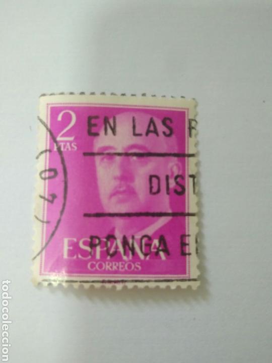 Briefmarken: SELLO 2 PESETAS FRANCO EDIFIL 1158.ESPA&Ntilde;A 17