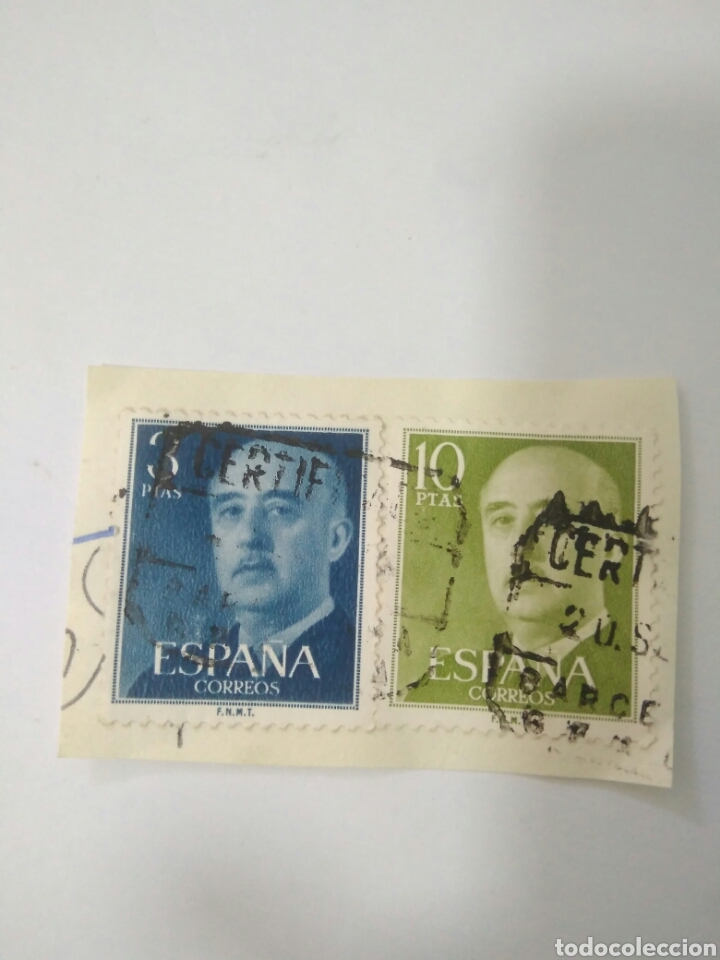 Stamps: 2 SELLOS DE FRANCO 3 Y 10 PESETAS .14
