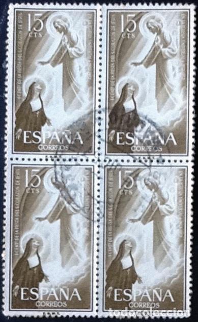 Sellos: BLOQUE DE 4 DEL EDIFIL 1206. - Foto 1